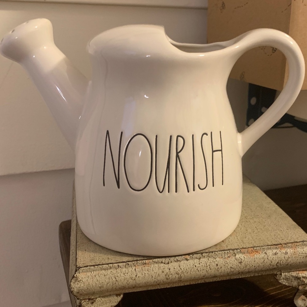 Rae Dunn Nourish watering container